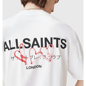 AllSaints Amore Underground Oversized T-Shirt